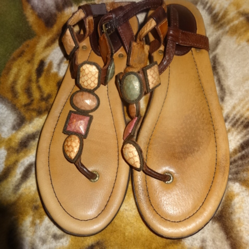 Frye Women's Jeweled Sandals Size 8